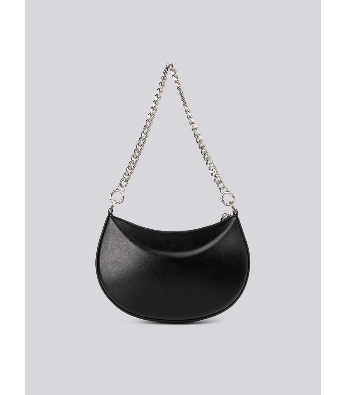 チェーンハンドル付きミニホーボーバッグ 詳細画像 ブラック 3